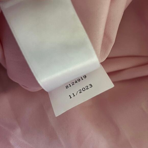 1.STATE Pink Gingham Bubble Hem Dress NWT Size 0 Coquette Cottagecore - Picture 8 of 8